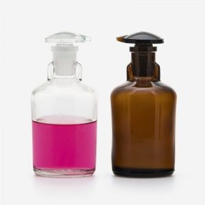 Botella transparente goteo