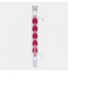 Condensador allihn brazo de vidrio